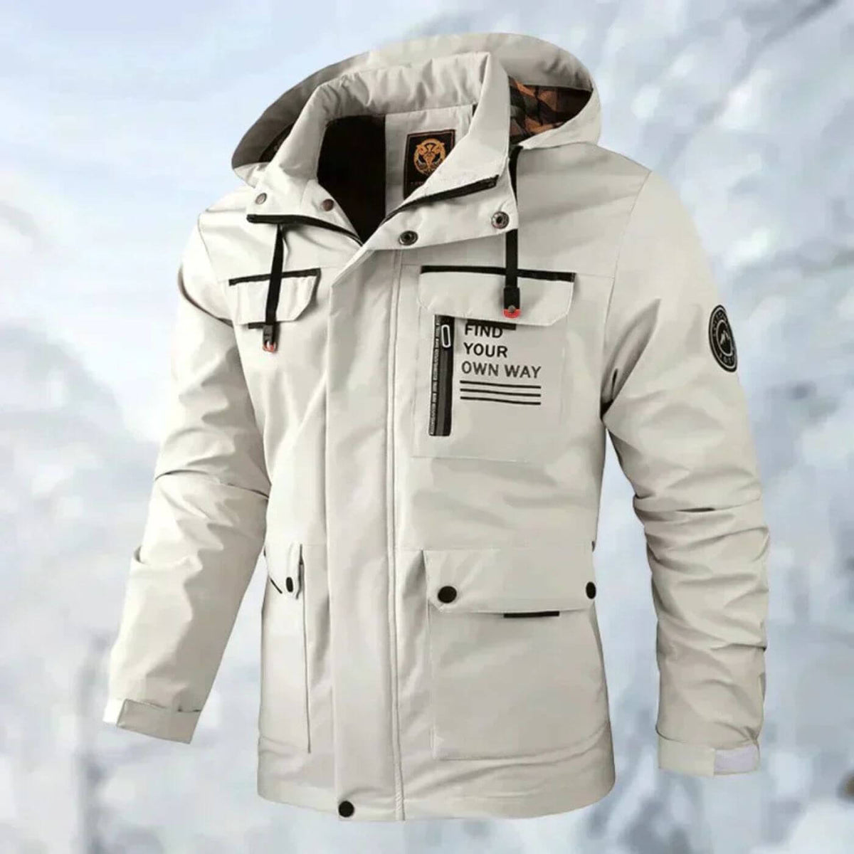 Eric | Waterproof Hooded Jacket