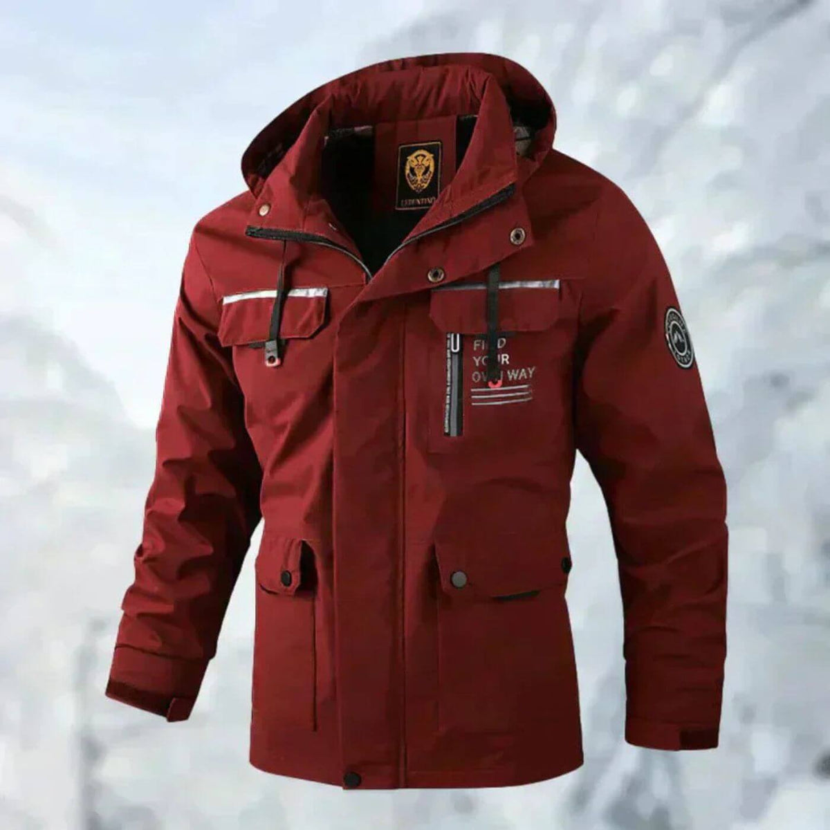 Eric | Waterproof Hooded Jacket
