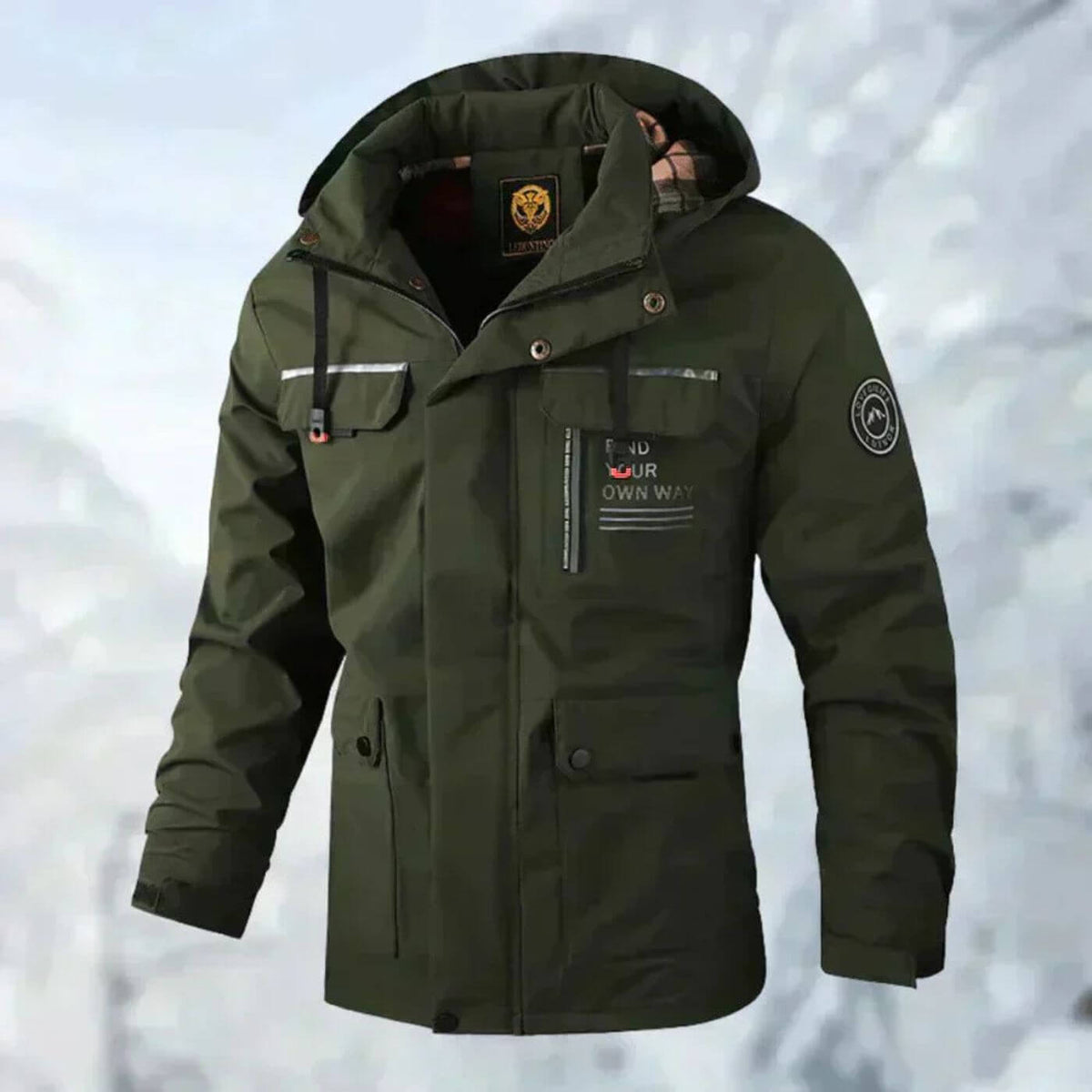 Eric | Waterproof Hooded Jacket