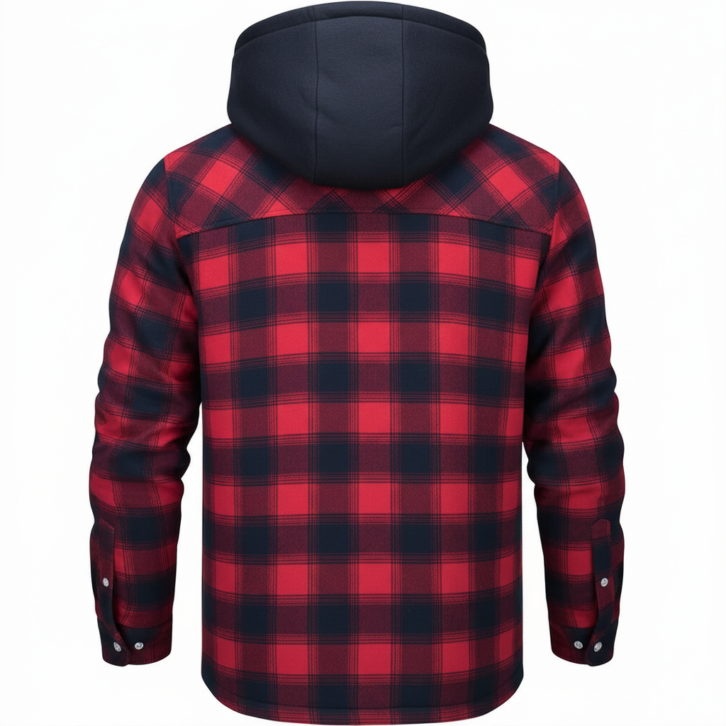 Torben | Hooded Check Gilet