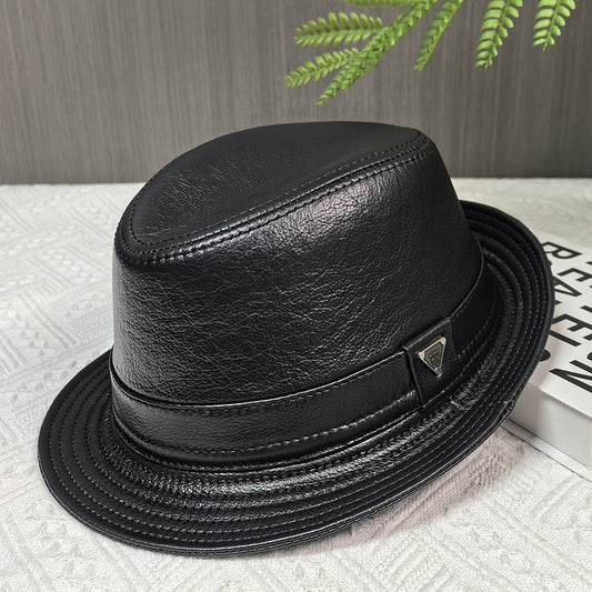 Rinaldi | Full Grain Leather Trilby