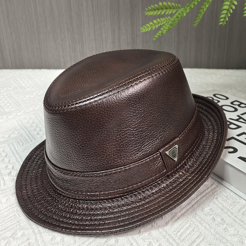Rinaldi | Full Grain Leather Trilby