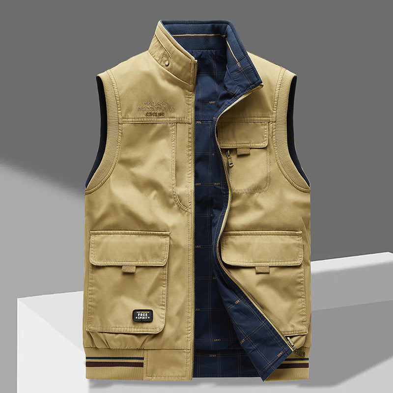 Atlas | Reversible Cotton Gilet