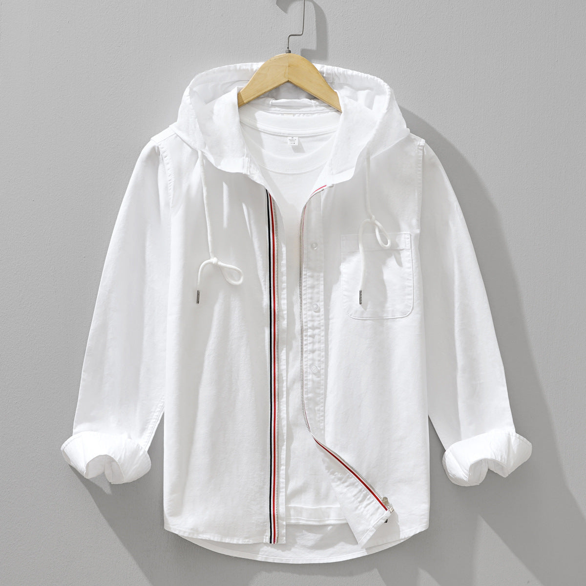 Lido | Long-Staple Cotton Hooded Shirt