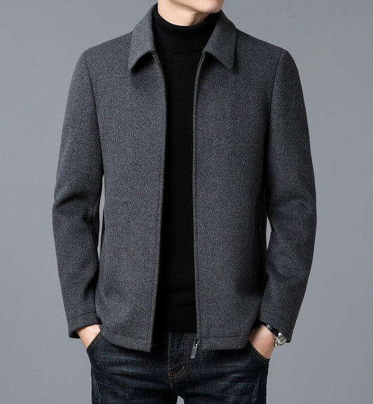 Versa | Plaid-Lined Overshirt Jacket