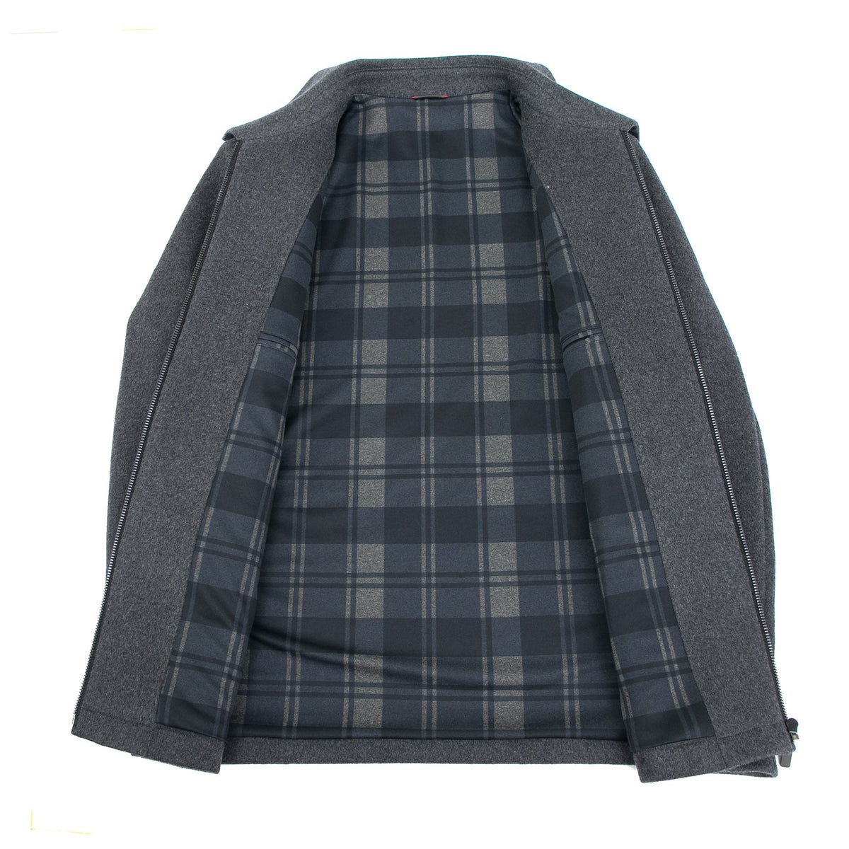 Versa | Plaid-Lined Overshirt Jacket