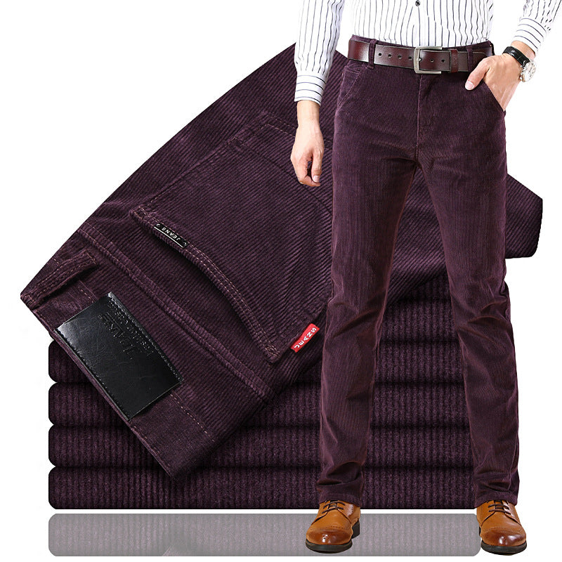 Adler | Stretch Corduroy Trousers