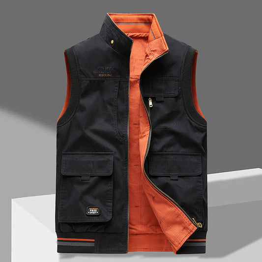 Atlas | Reversible Cotton Gilet