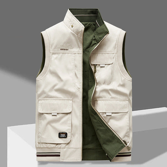 Atlas | Reversible Cotton Gilet
