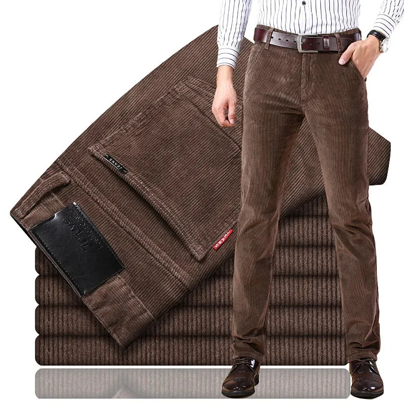 Adler | Stretch Corduroy Trousers