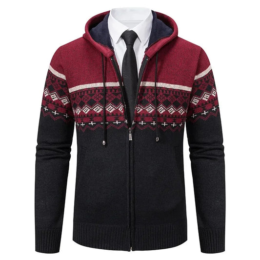 Felix | Patterned Thick-Knit Cardigan