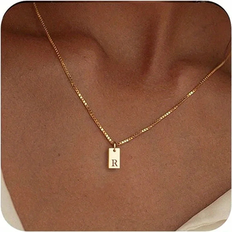 Ivy | Initial Pendant Necklace
