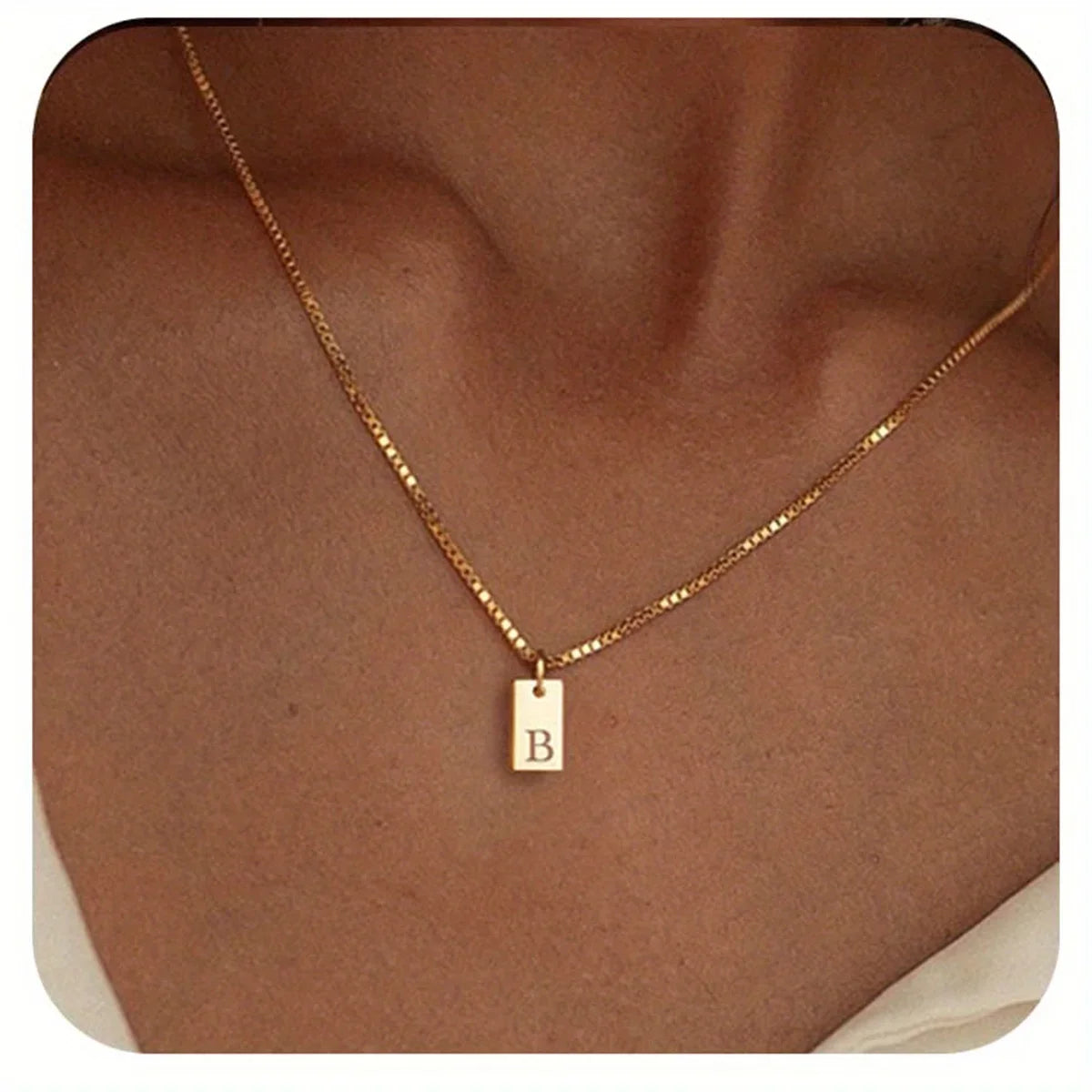 Ivy | Initial Pendant Necklace