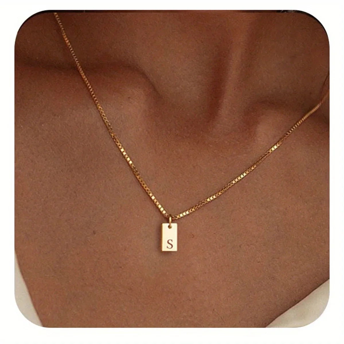 Ivy | Initial Pendant Necklace