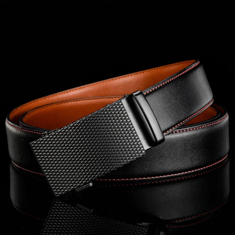 Ellery | Automatic Buckle Leather Belt