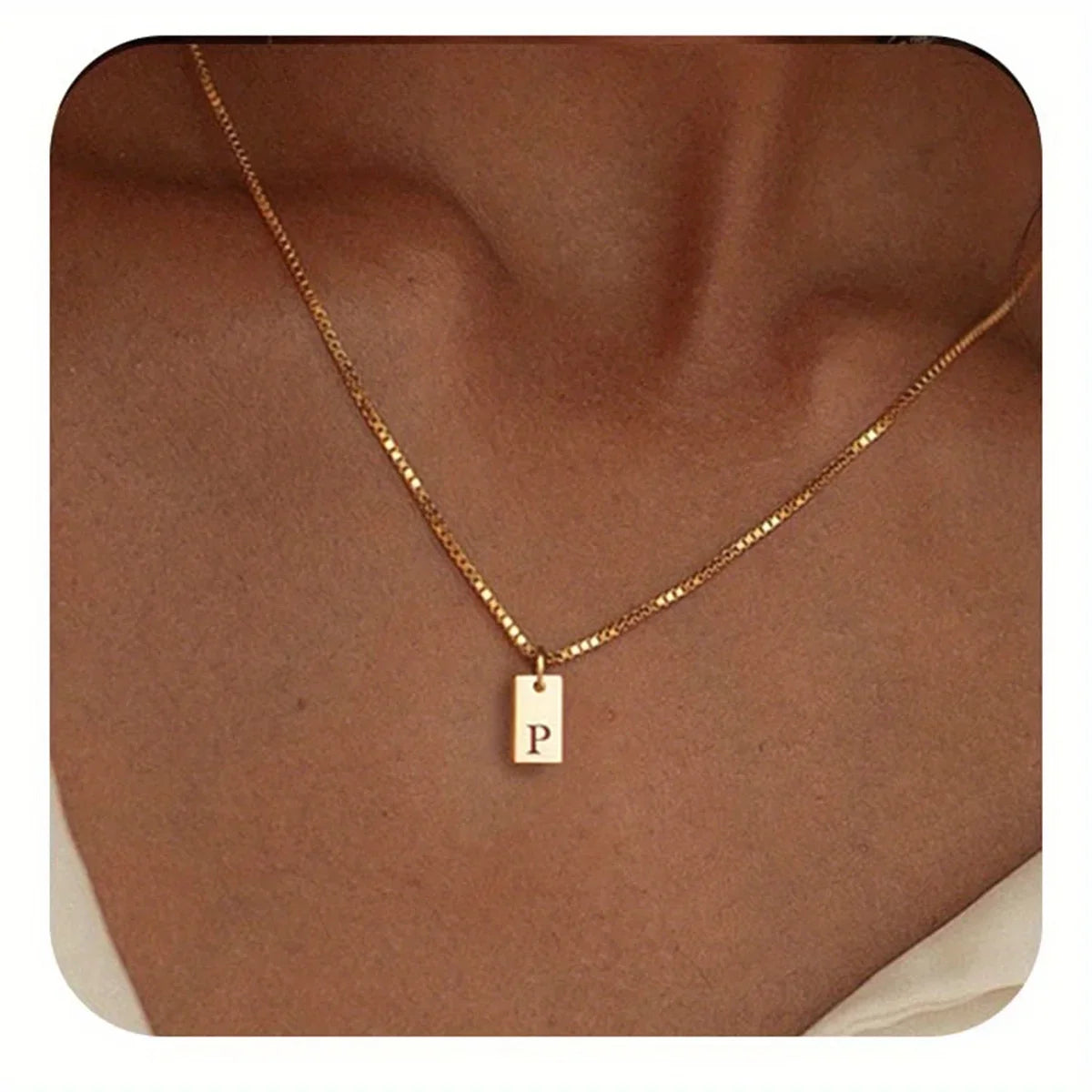 Ivy | Initial Pendant Necklace
