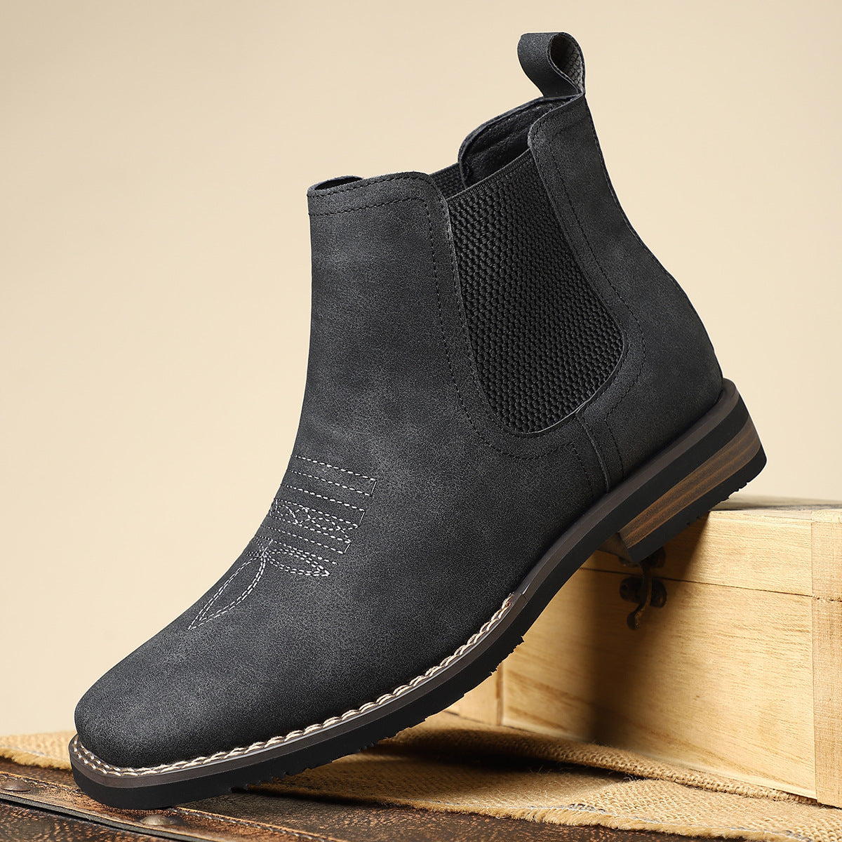 Colby | Elasticated Chelsea Boot