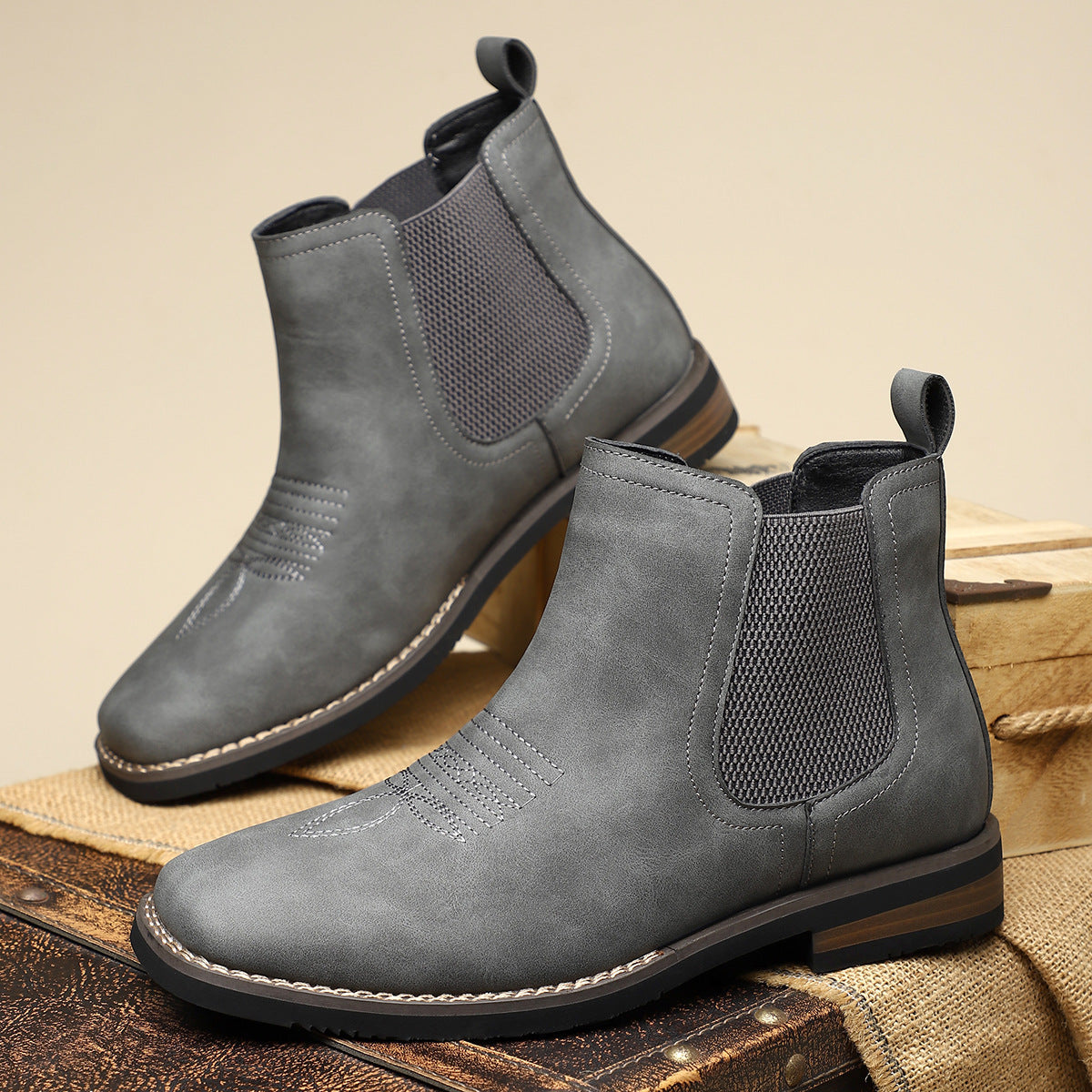Colby | Elasticated Chelsea Boot