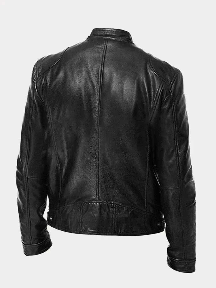 Mike | Vegan Leather Biker Jacket