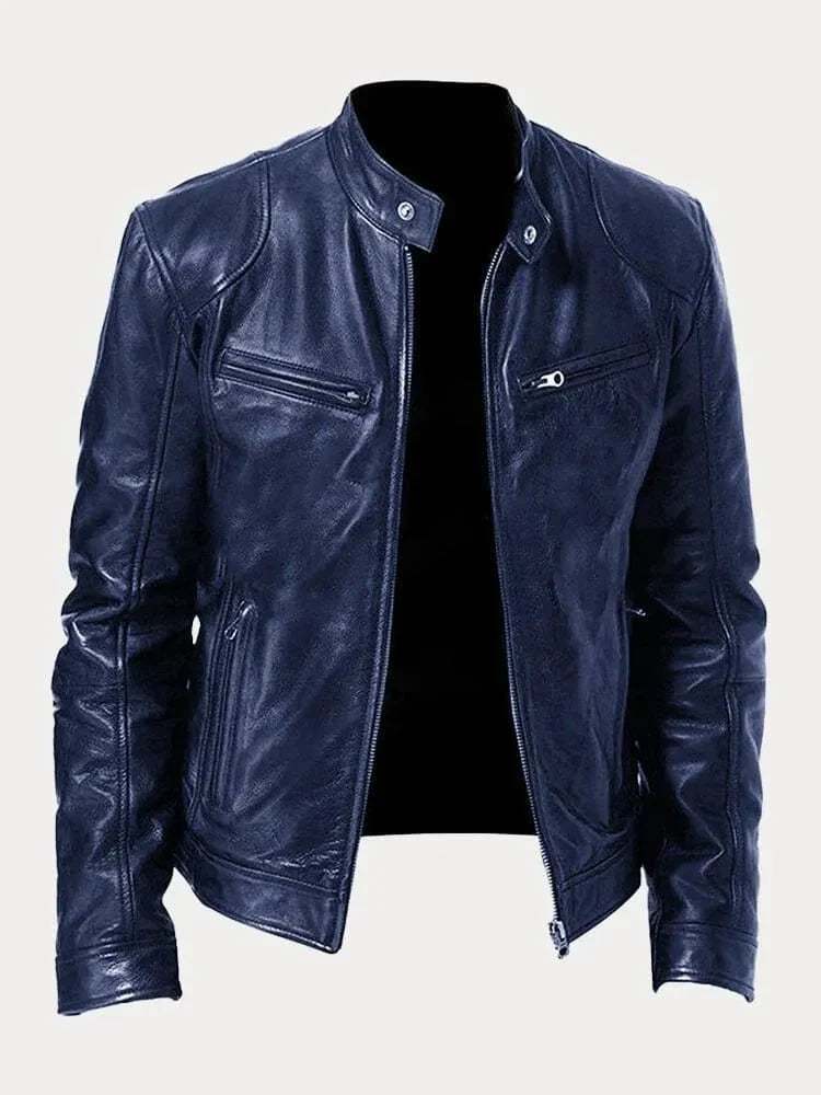 Mike | Vegan Leather Biker Jacket