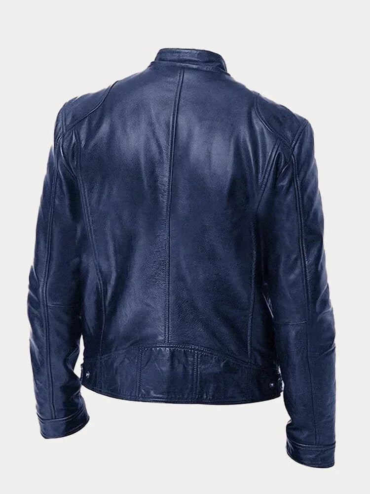 Mike | Vegan Leather Biker Jacket