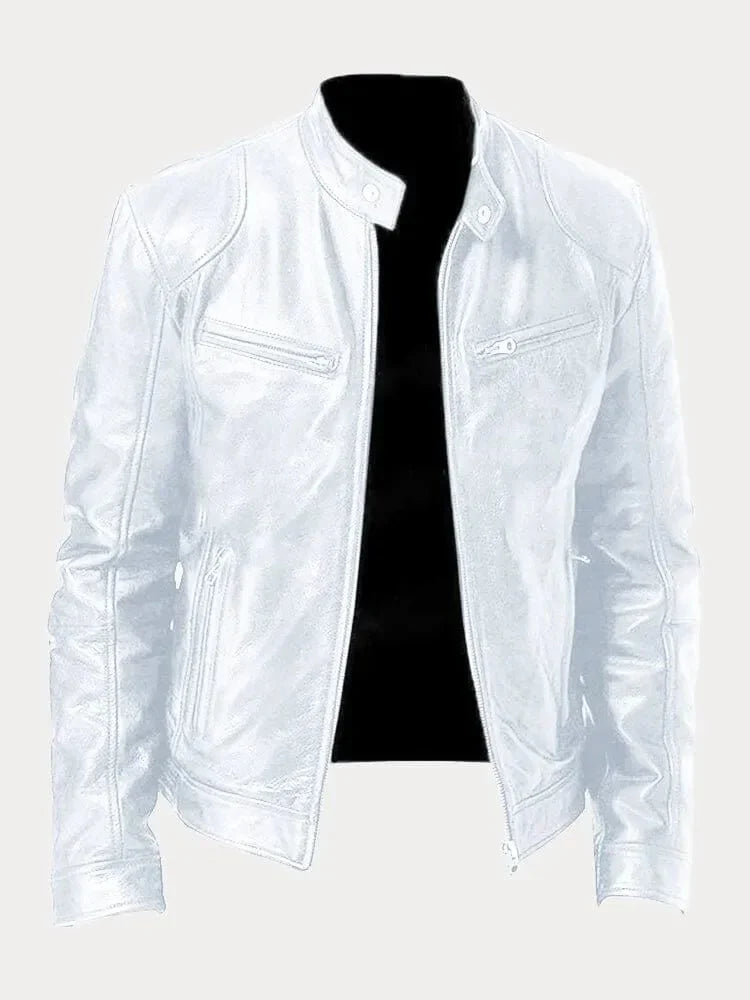 Mike | Vegan Leather Biker Jacket