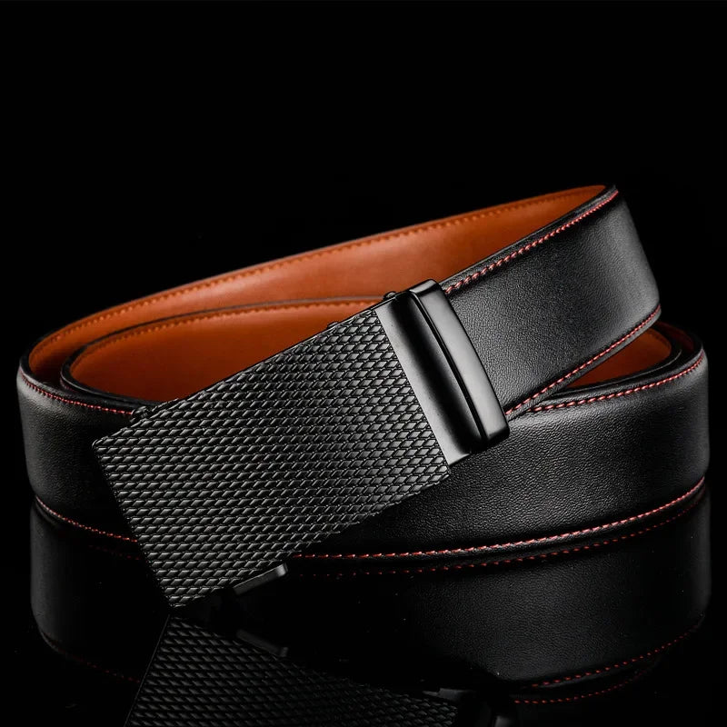 Ellery | Automatic Buckle Leather Belt