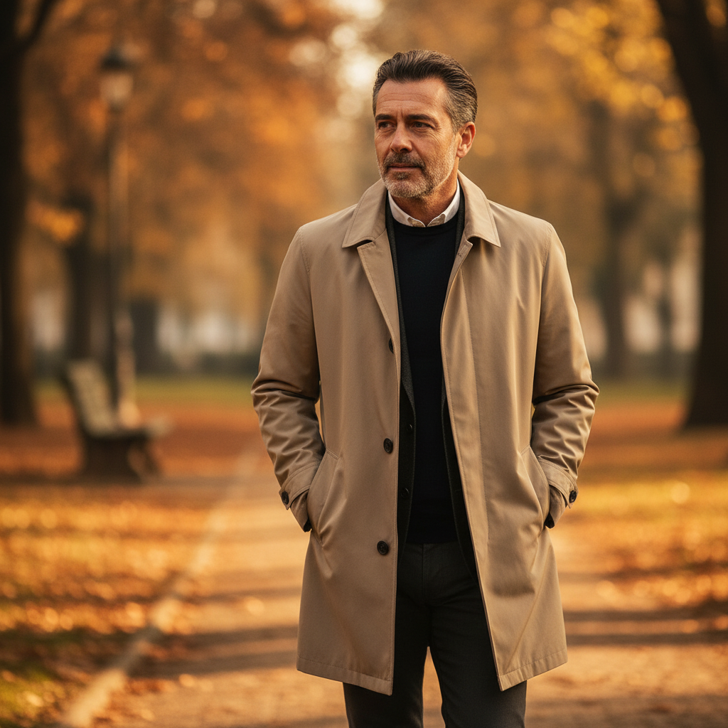 Marco | Long Technical Overcoat