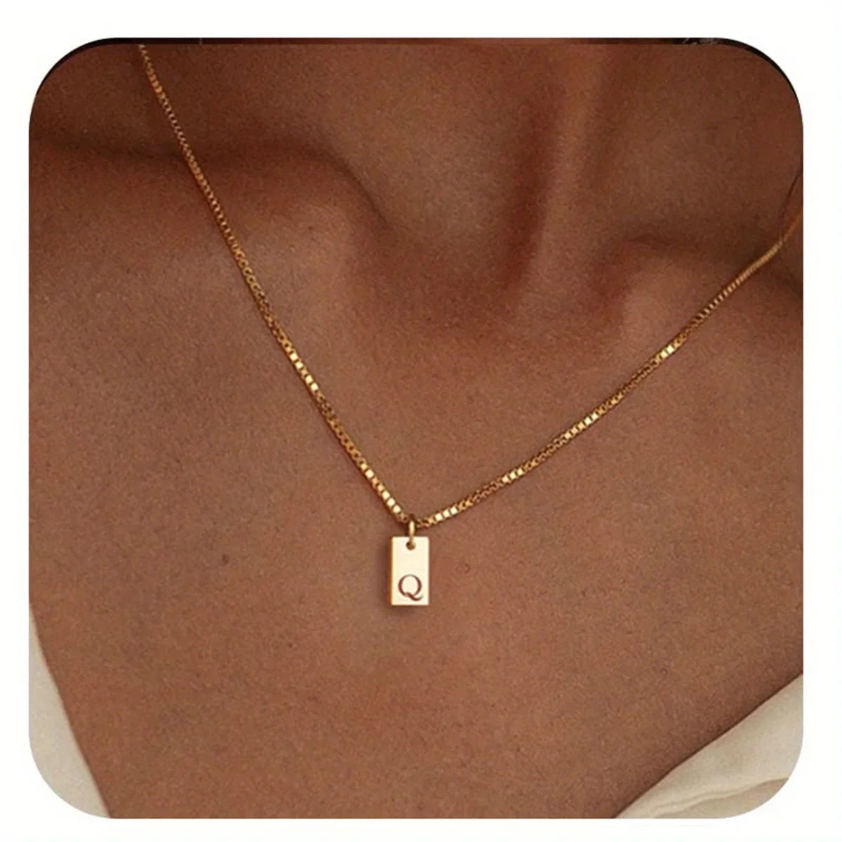 Ivy | Initial Pendant Necklace