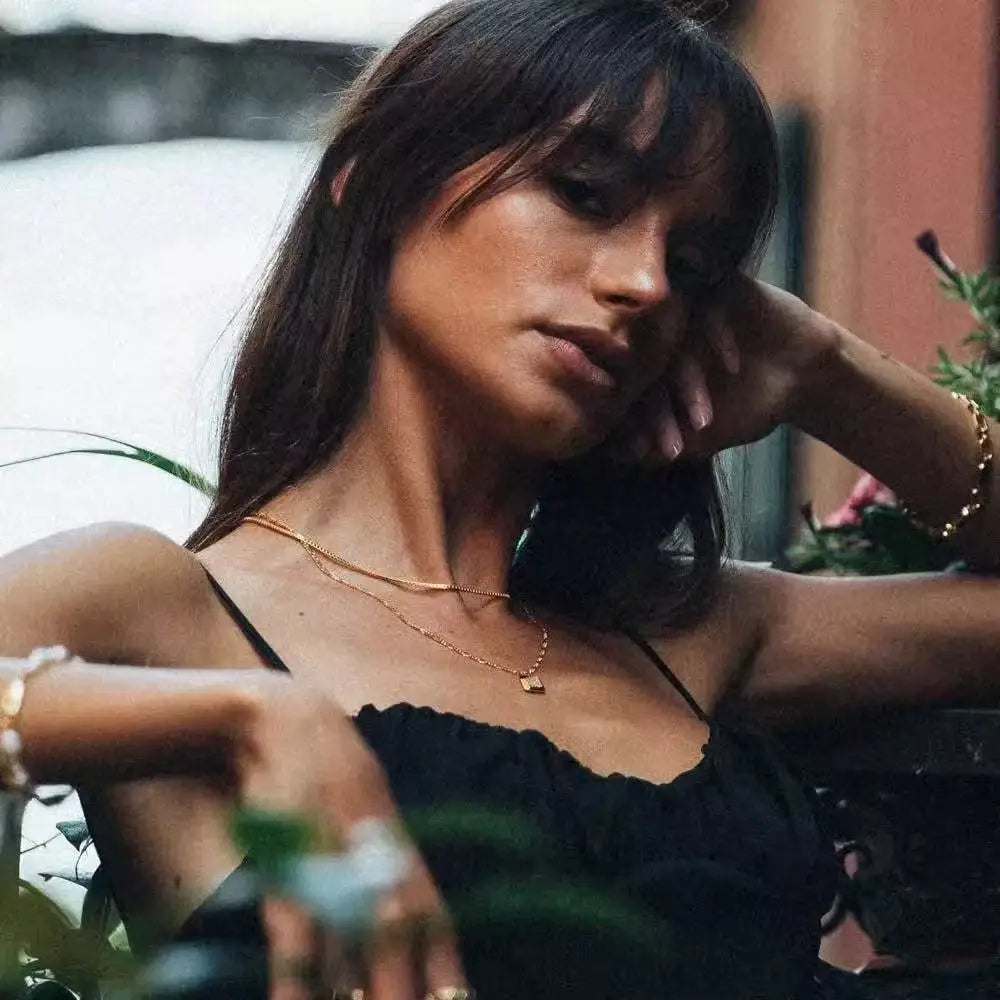 Flynn | Fine Box Chain Necklace