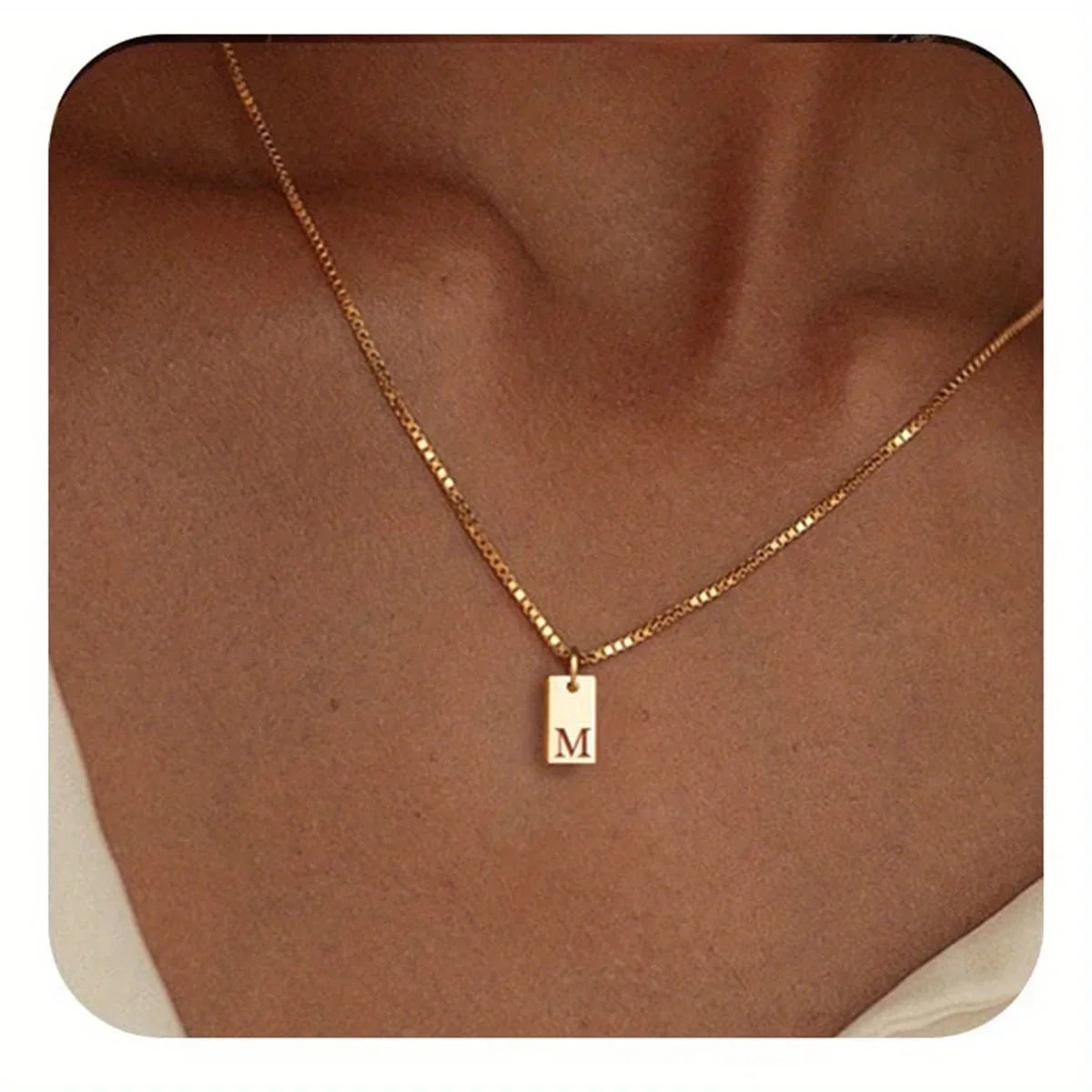 Ivy | Initial Pendant Necklace