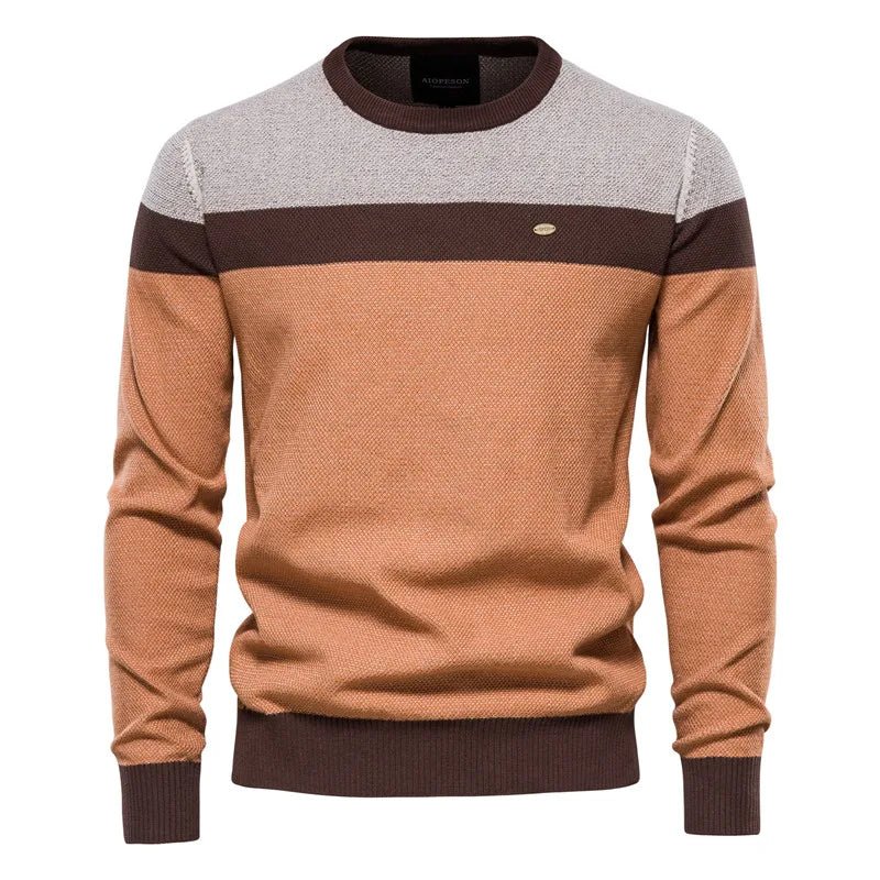 Magnus | Ribbed Cotton Crew Jumper