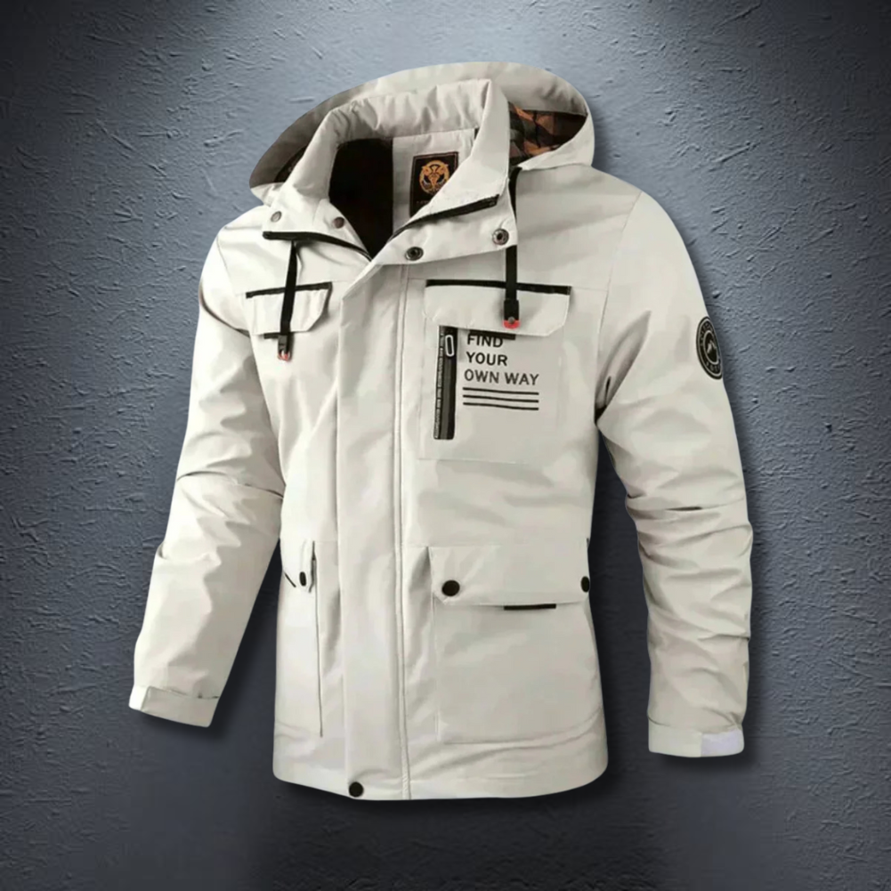 Eric | Waterproof Hooded Jacket