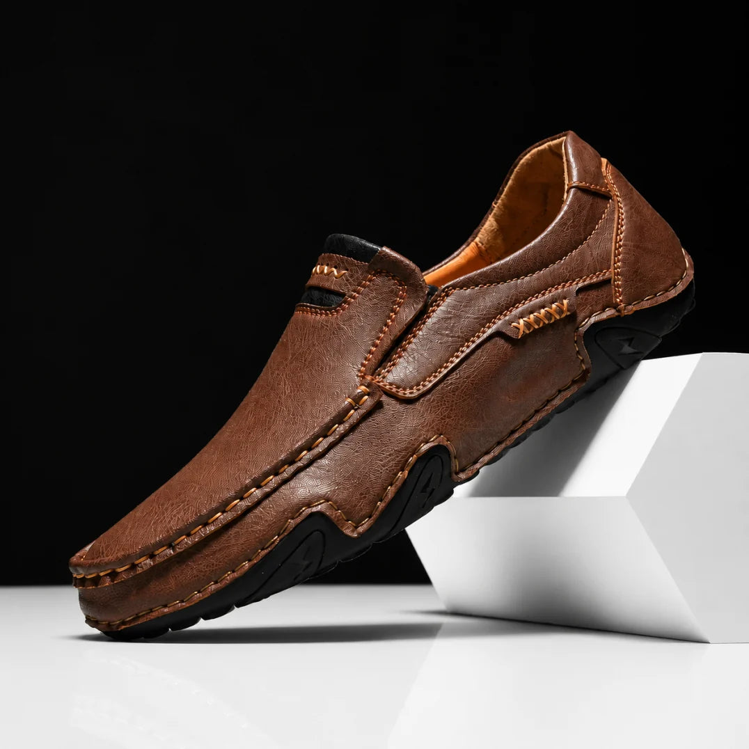 Stefano | Leather Slip-On Loafer
