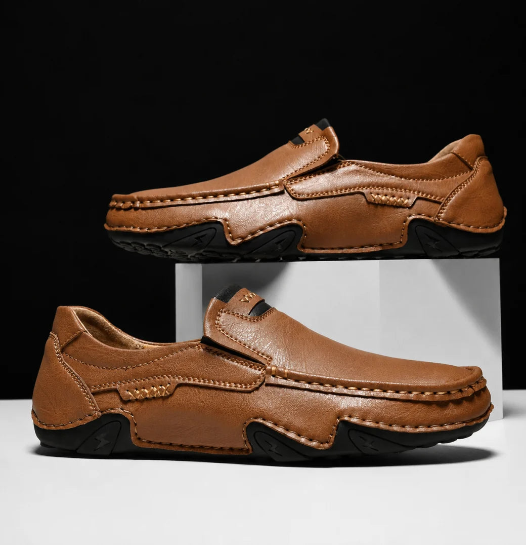 Stefano | Leather Slip-On Loafer