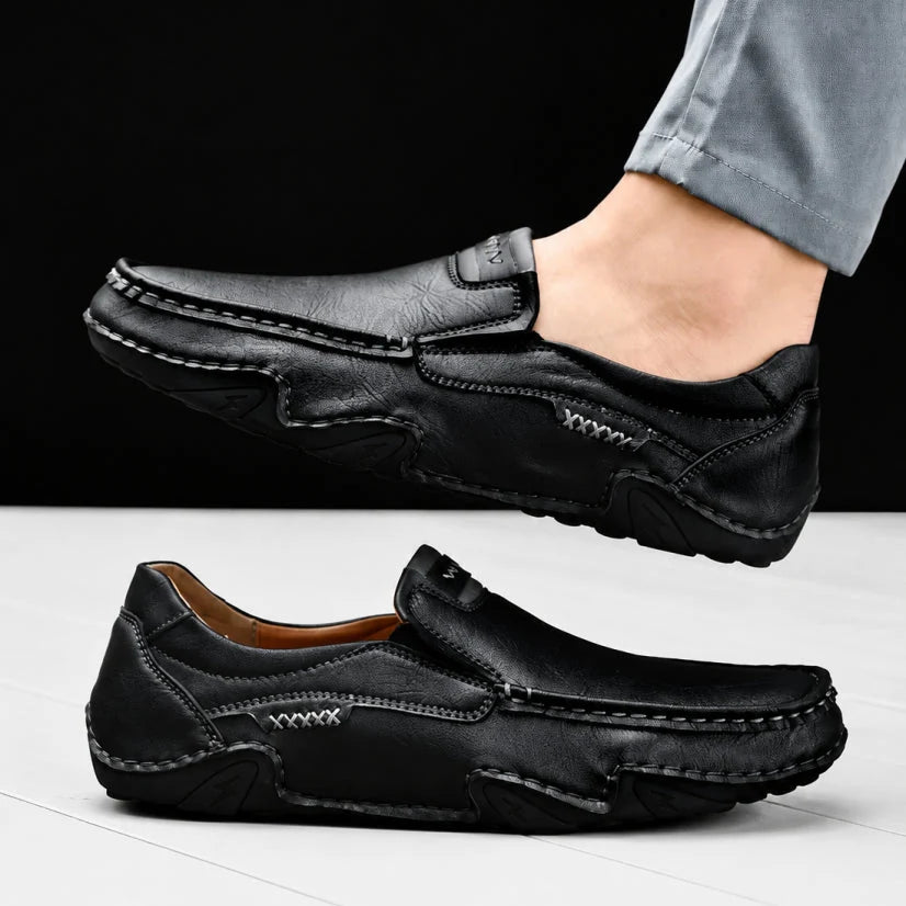 Stefano | Leather Slip-On Loafer