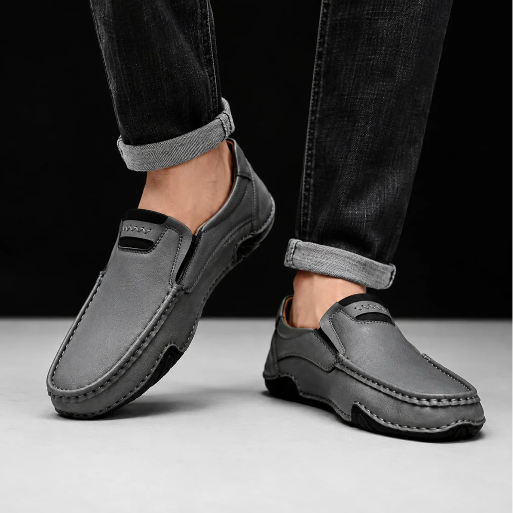 Stefano | Leather Slip-On Loafer