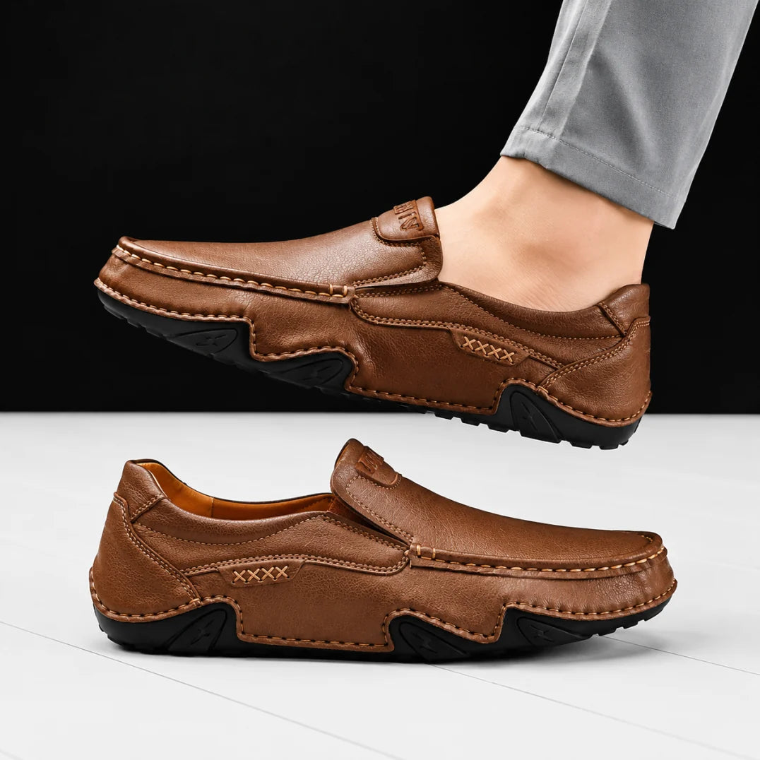 Stefano | Leather Slip-On Loafer