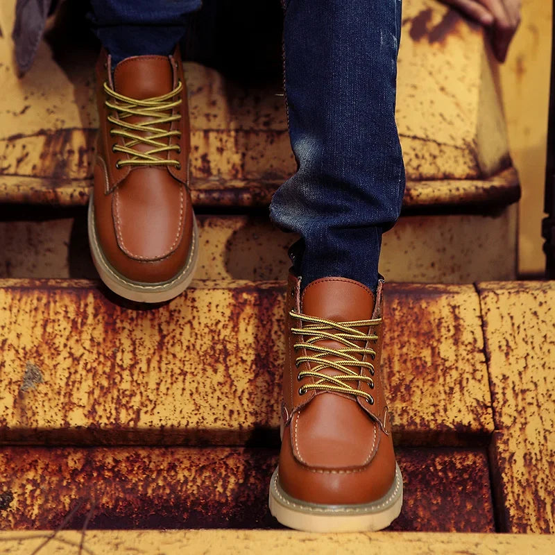 Harrison | Fleece-Lined Retro Boot