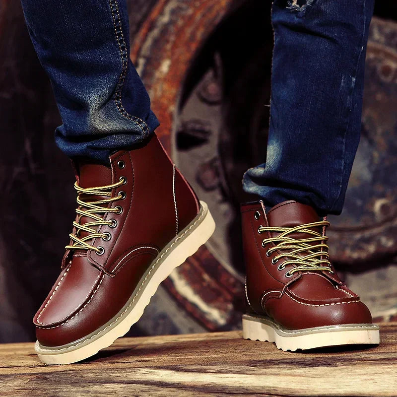 Harrison | Fleece-Lined Retro Boot