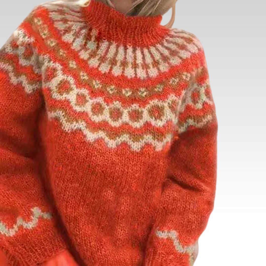Sylvia | Relaxed Roll Neck Jumper