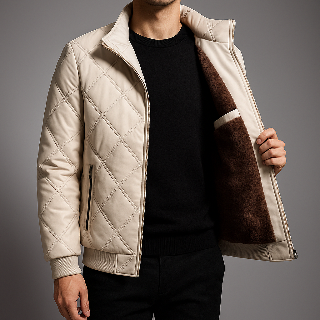 Milan | Quilted Fleece-Lined Jacket