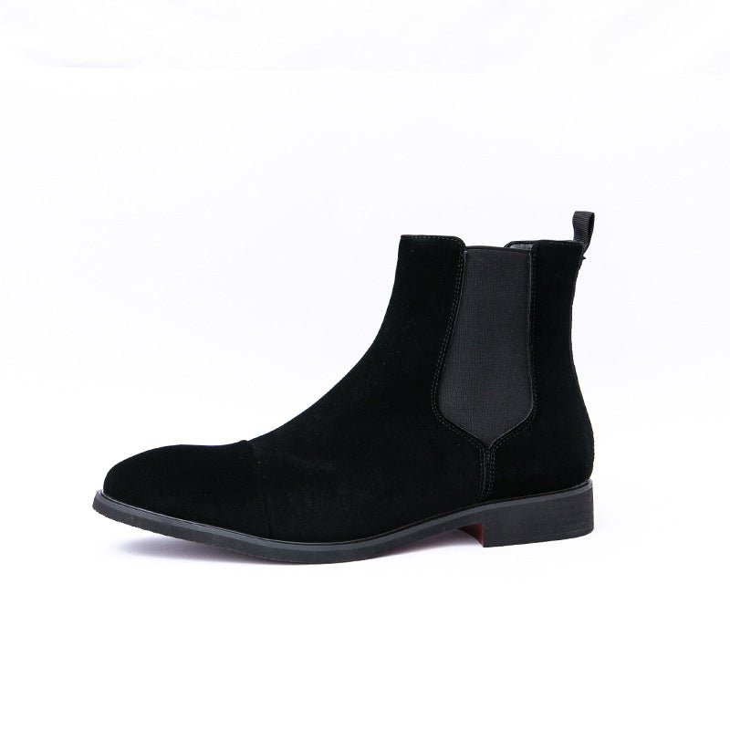 Calvino | Cap-Toe Leather Chelsea Boot