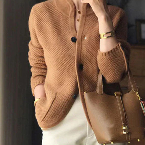 Odette | Close-Fit Knit Cardigan