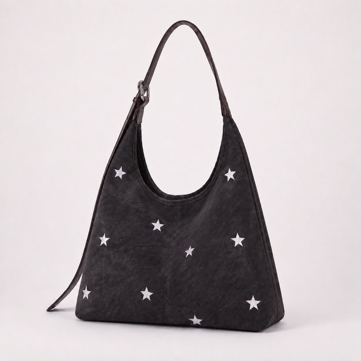 Celeste bag in espresso, worn