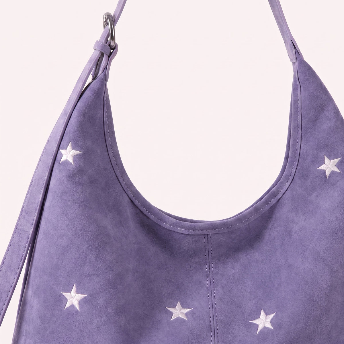 Celeste bag in lavender, detail