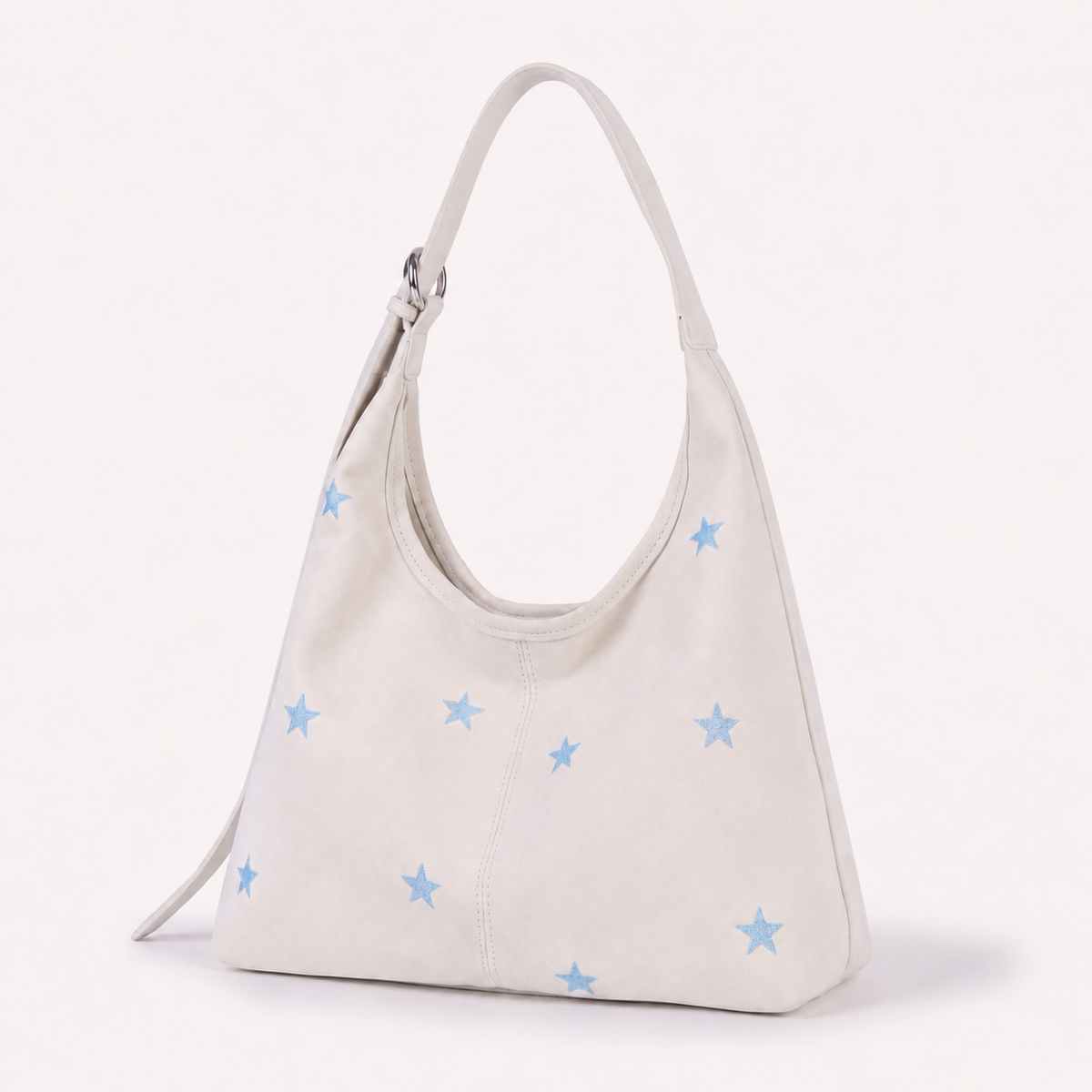 Celeste bag in vanilla, worn