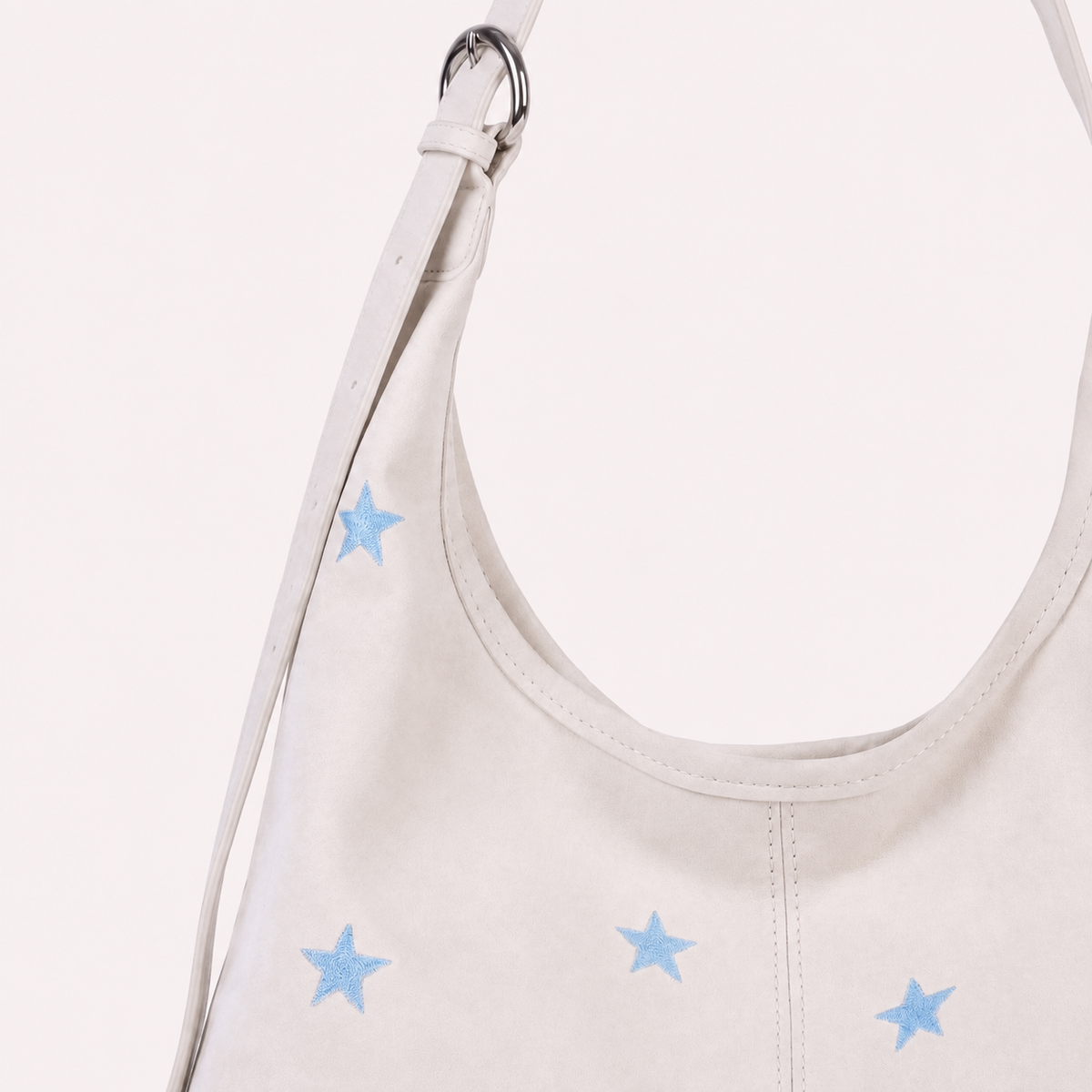 Celeste bag in vanilla, star detail
