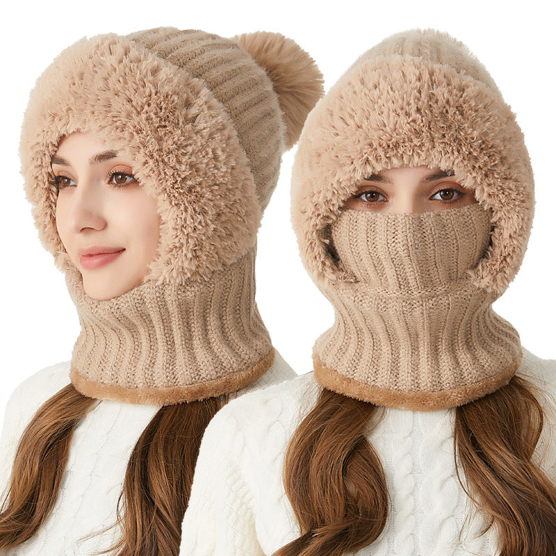 Alpina | Three-in-One Knitted Hood