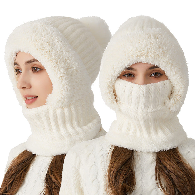 Alpina | Three-in-One Knitted Hood